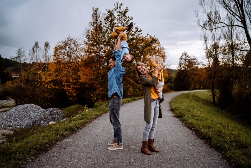 Authentische und lustige Familienfotos - ein ganz besonderes Erlebnis