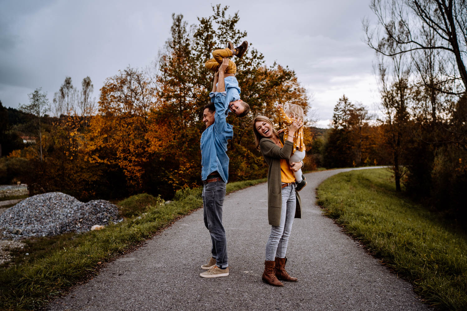 Authentische und lustige Familienfotos - ein ganz besonderes Erlebnis